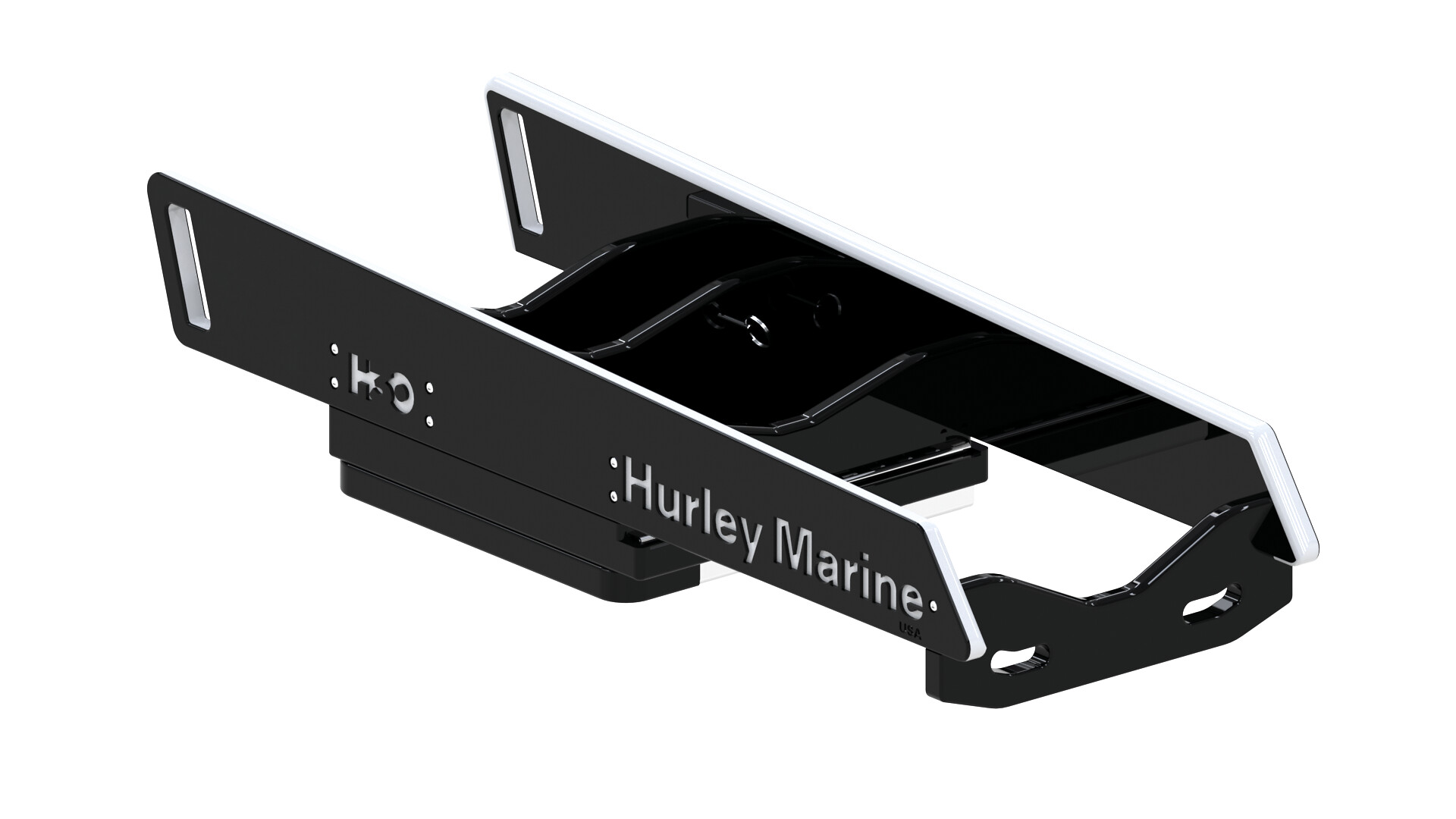 H3O TRANSPORT RAMP WITH MANUAL WINCH, 181KG, BLACK 1 H3O TRANSPORT RAMP WITH MANUAL WINCH, 181KG, BLACK