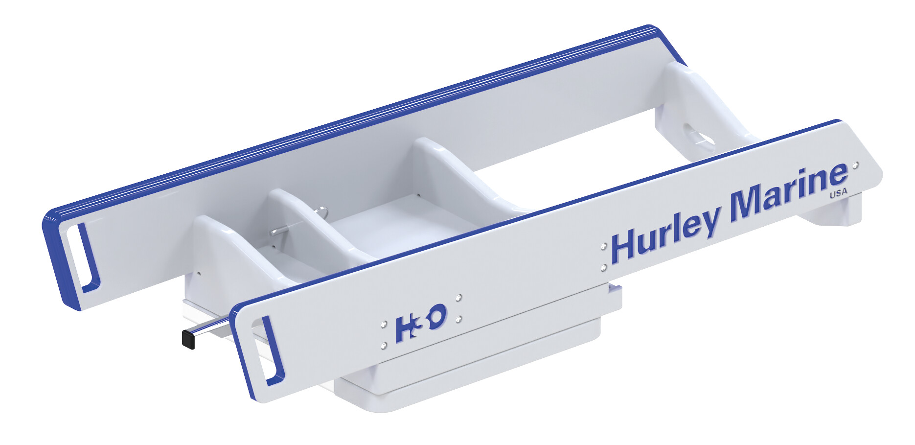 H3O TRANSPORT RAMP WITH ELECTRIC WINCH, 181KG, WHITE. 3 H3O TRANSPORT RAMP WITH ELECTRIC WINCH, 181KG, WHITE. - Image 3