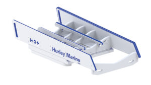 H3O+ TRANSPORT RAMP MANUAL WINCH 328KG, WHITE
