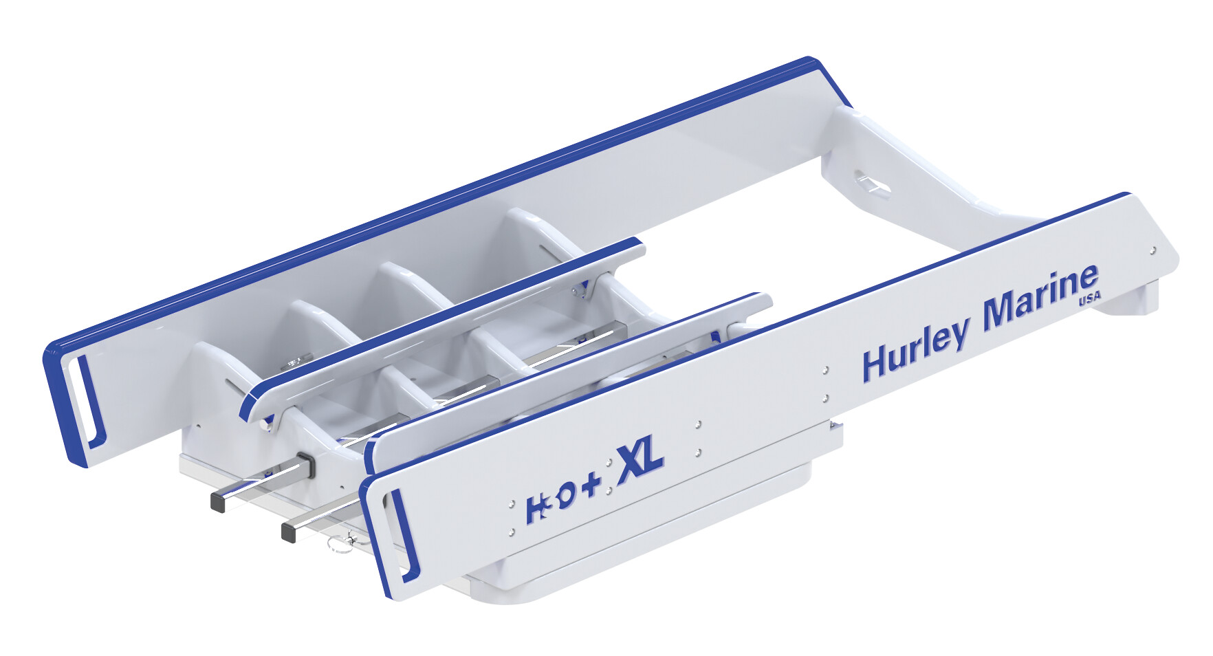 H3O+ XL TRANSPORT RAMP WITH ELECTRIC WINCH, MAX. 453KG, WHITE 3 H3O+ XL TRANSPORT RAMP WITH ELECTRIC WINCH, MAX. 453KG, WHITE - Image 3