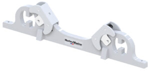CHOCK FIXING WEDGE FOR RAILS, WHITE