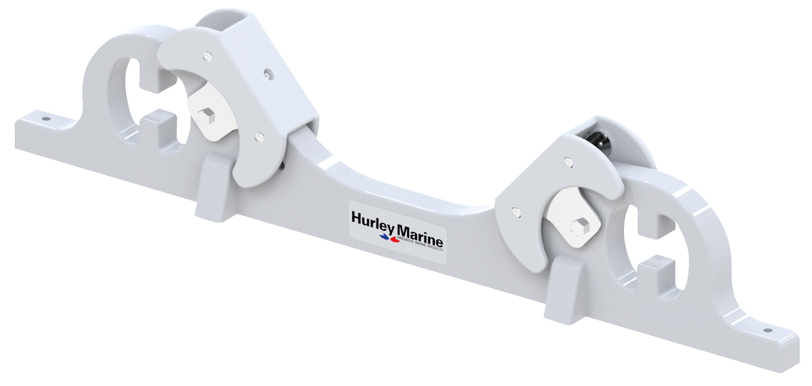 CHOCK FIXING WEDGE FOR RAILS, WHITE 1 CHOCK FIXING WEDGE FOR RAILS, WHITE