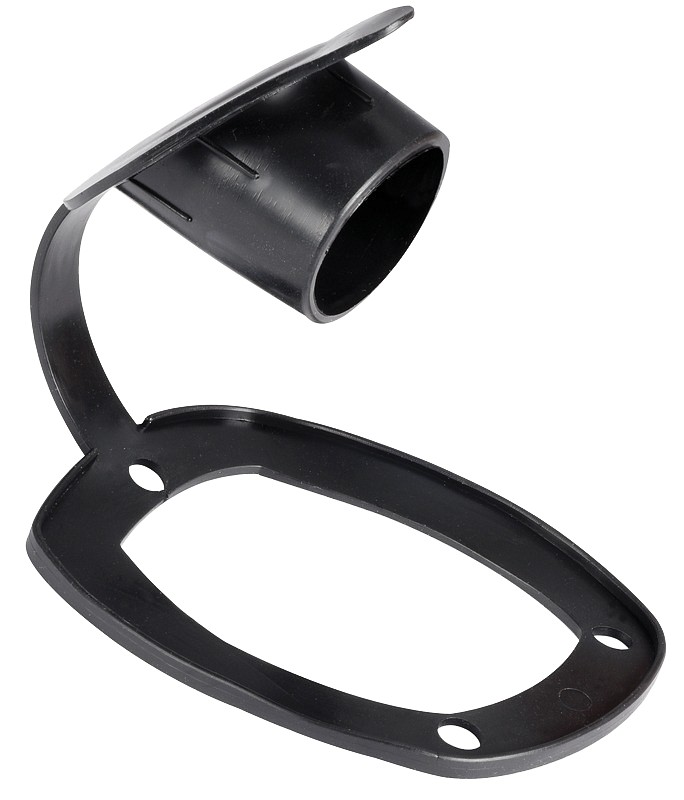 ROD HOLDER CAP BLACK PVC 1 ROD HOLDER CAP BLACK PVC