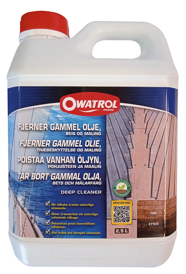 WOOD OIL REMOVER 2.5L 1 WOOD OIL REMOVER 2.5L