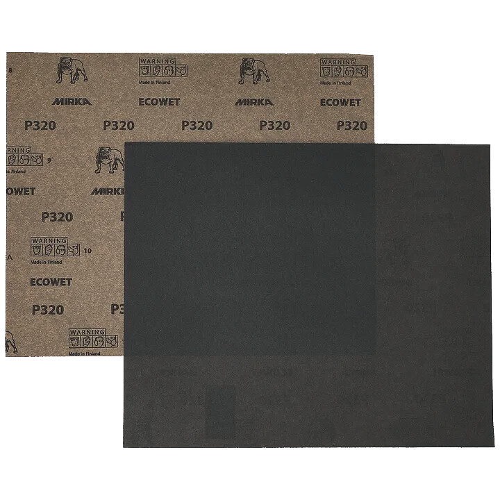 MIRKA ECOWET SANDING PAPER 230x280 MM P2000 1 MIRKA ECOWET SANDING PAPER 230x280 MM P2000