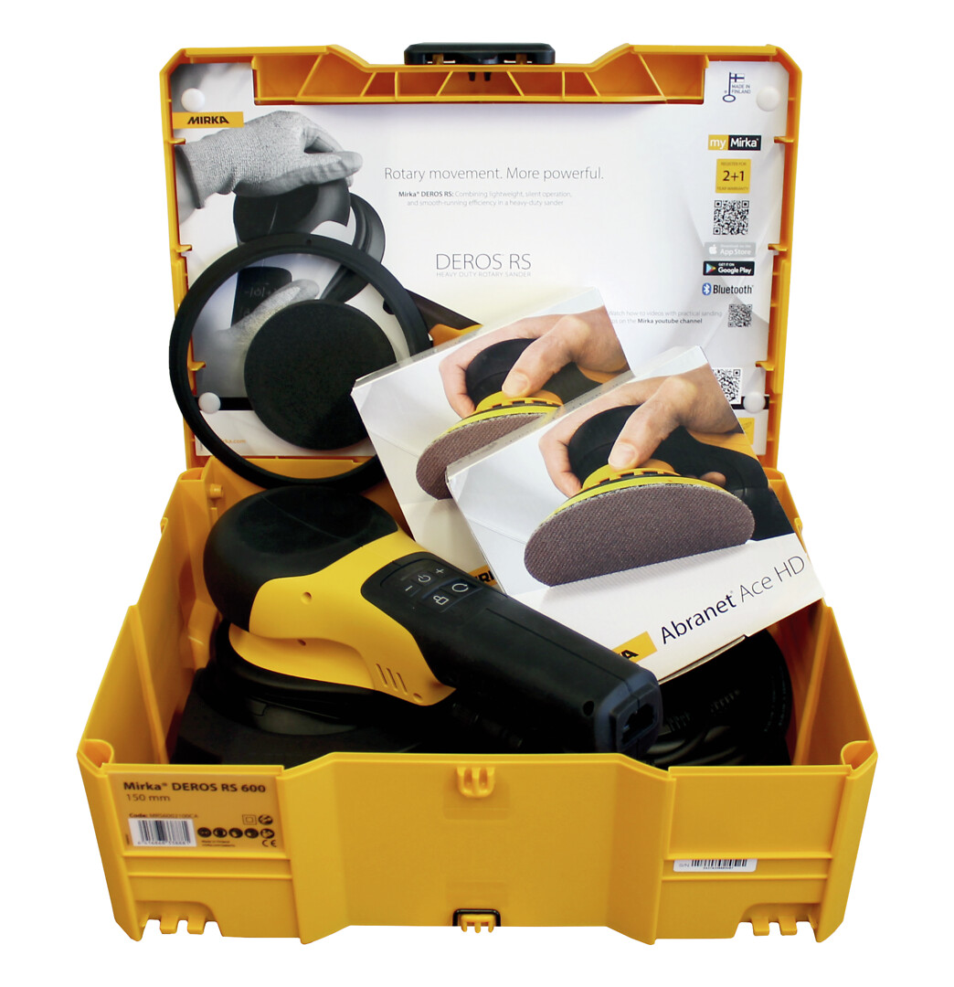 DEROS RS 600 EU WITH 150MM BAG 1 DEROS RS 600 EU WITH 150MM BAG
