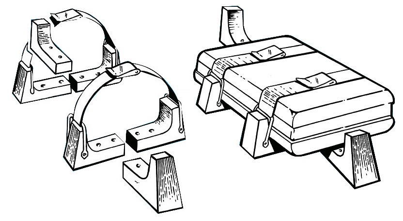 LIFERAFT DECK ATTACHMENT KIT 2 LIFERAFT DECK ATTACHMENT KIT - Image 2