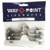 WAYPOINT LIFERAFT RAIL ATTACHMENT KIT 25MM