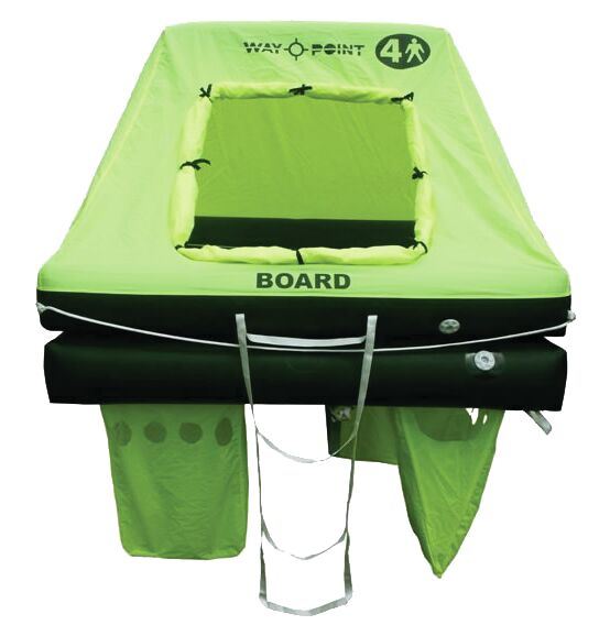 WAYPOINT COASTAL LIFERAFT HARD PACK FOR 4 PERSONS 2 WAYPOINT COASTAL LIFERAFT HARD PACK FOR 4 PERSONS - Image 2