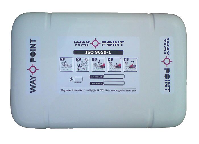 WAYPOINT COASTAL LIFERAFT HARD PACK FOR 4 PERSONS 5 WAYPOINT COASTAL LIFERAFT HARD PACK FOR 4 PERSONS - Image 5