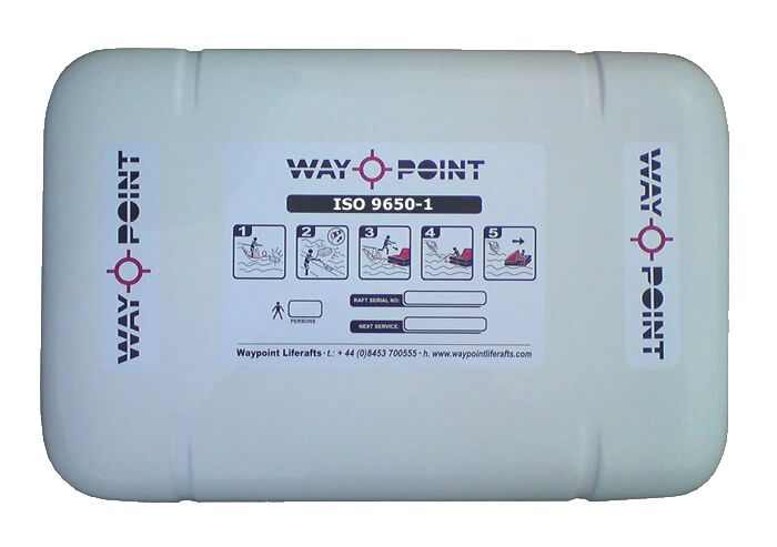 WAYPOINT COASTAL LIFERAFT HARD PACK FOR 8 PEOPLE 5 WAYPOINT COASTAL LIFERAFT HARD PACK FOR 8 PEOPLE - Image 5