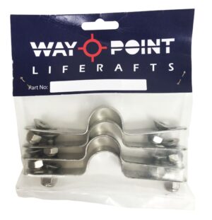 WAYPOINT LIFERAFT RAIL ATTACHMENT KIT 35MM