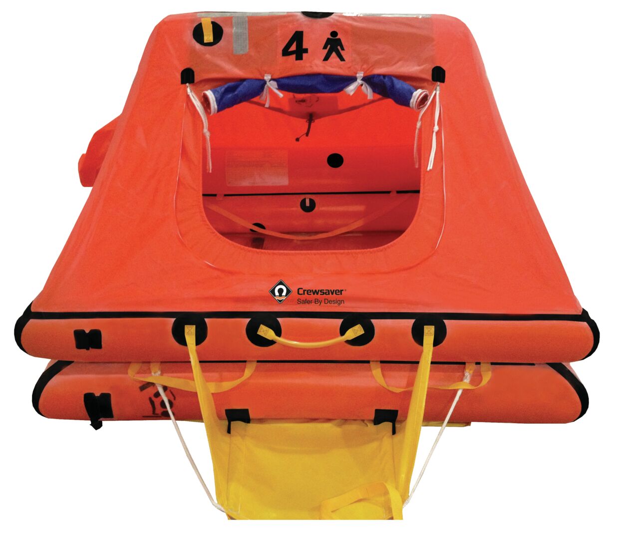 LARGE OCEAN LIFERAFT HARD, FOR 4 PEOPLE 1 LARGE OCEAN LIFERAFT HARD, FOR 4 PEOPLE
