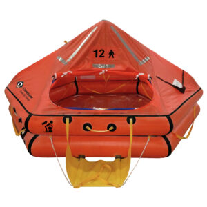 LARGE OCEAN LIFERAFT 24 HRS 12H, HARD