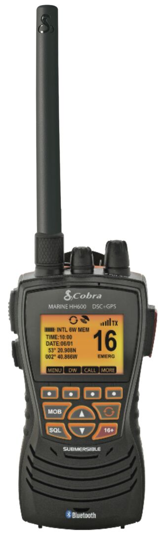 COBRA VHF PHONE MR HH600 GPS BTEU, FLOATING 1 COBRA VHF PHONE MR HH600 GPS BTEU, FLOATING