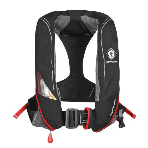 CREWFIT 180N PRO AUTOMATIC VEST BLACK 1 CREWFIT 180N PRO AUTOMATIC VEST BLACK