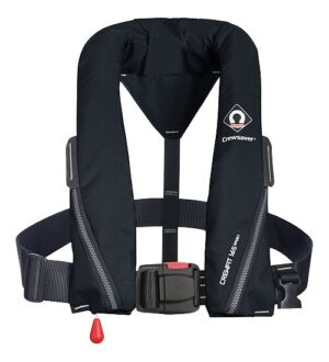 CREWFIT 165N SPORT BULLET VEST, BLACK/GREY