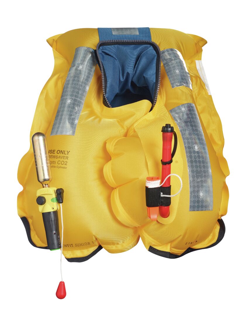 CREWFIT JUNIOR 150N BLOWJOB VEST 20-50KG. BLUE 2 CREWFIT JUNIOR 150N BLOWJOB VEST 20-50KG. BLUE - Image 2