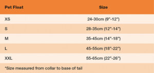 DOG FLOAT VEST, S 9 9557201222c fullhd