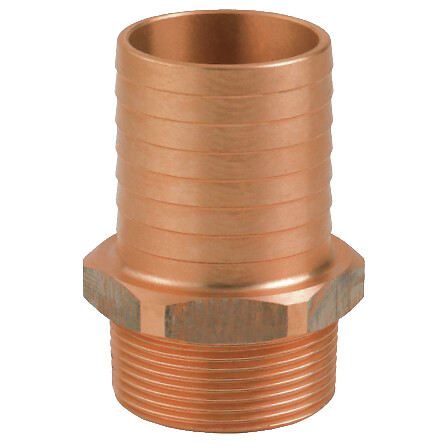 HOSE CONNECTOR 3/8'x10MM BRONZE 1 HOSE CONNECTOR 3/8'x10MM BRONZE