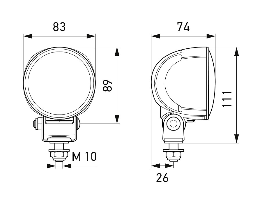 HELLA MARINE MODULE 70 GEN 5 WHITE, LONG RANGE 3 HELLA MARINE MODULE 70 GEN 5 WHITE, LONG RANGE - Image 3