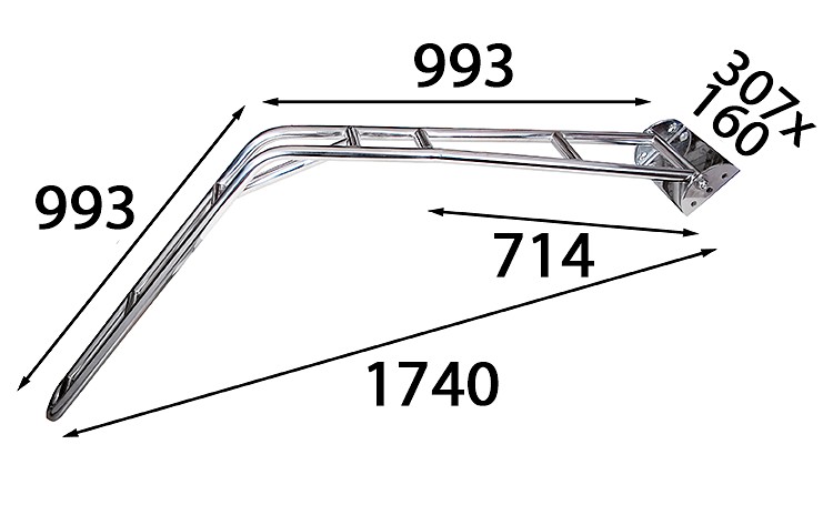 PAIR OF DAEWOO DV42 STRAIGHT TRANSOM 3 PAIR OF DAEWOO DV42 STRAIGHT TRANSOM - Image 3