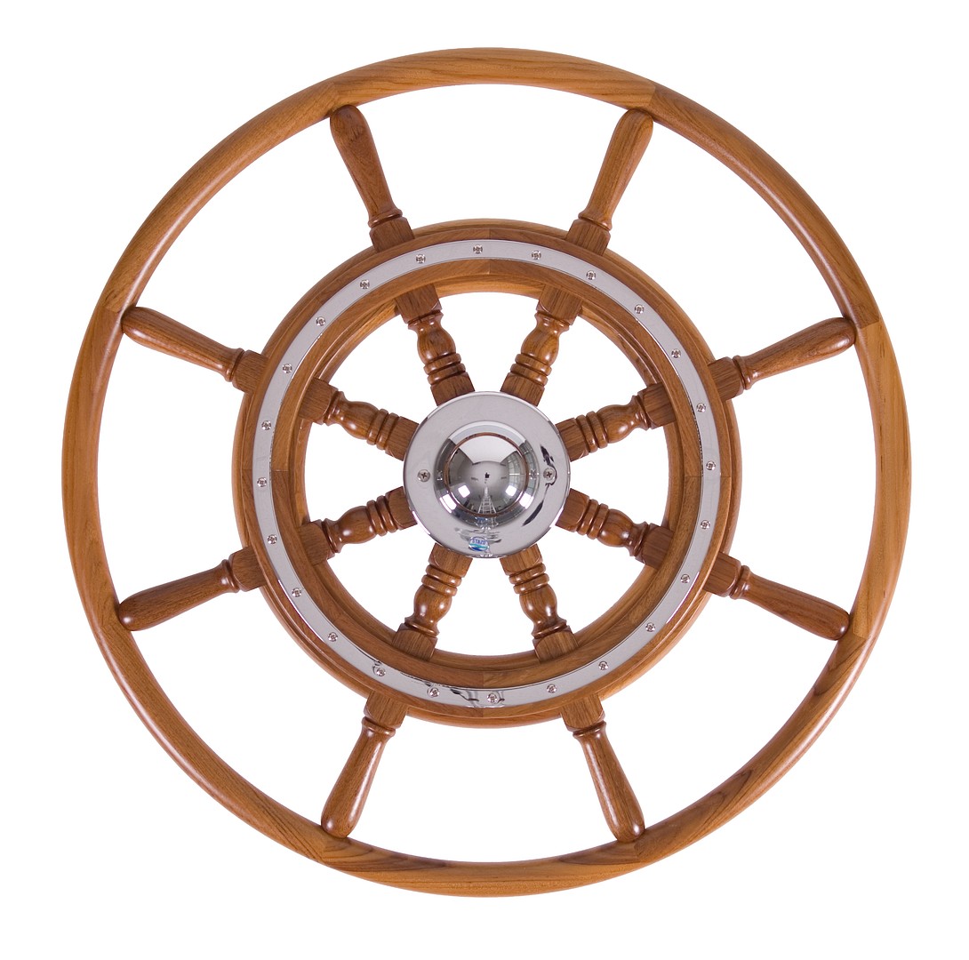 STEERING WHEEL RETRO CLASSIC TYPE 7 Ø800 CHROME 1 STEERING WHEEL RETRO CLASSIC TYPE 7 Ø800 CHROME
