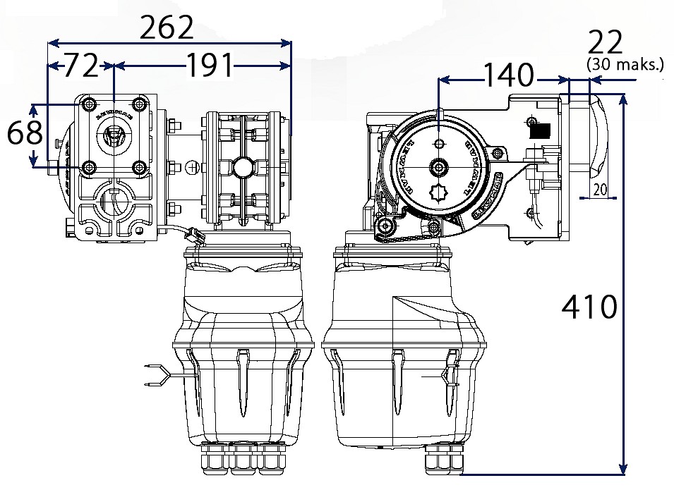 S2000 GEN2 Stern ANCHOR WINCH, 1000W, 12V, POPLAR 4 S2000 GEN2 Stern ANCHOR WINCH, 1000W, 12V, POPLAR - Image 4