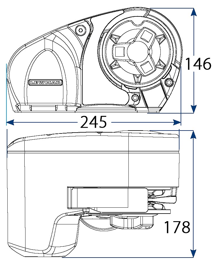 PRO FISH 1000 PB ANCHOR WINCH 3 PRO FISH 1000 PB ANCHOR WINCH - Image 3