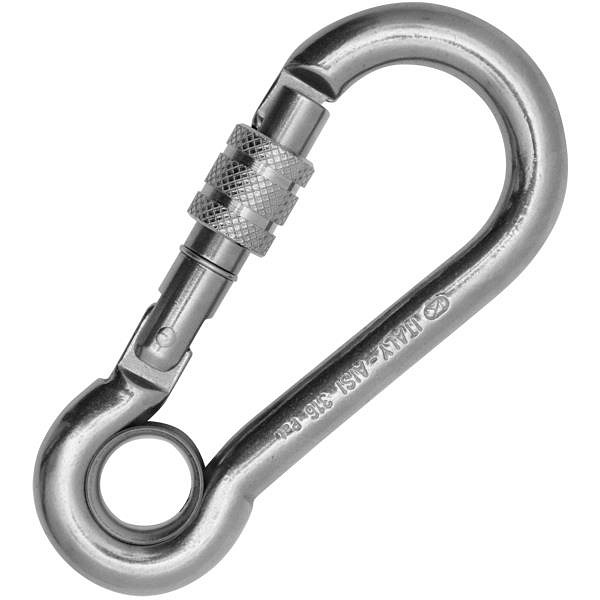 CARABINER WITH LOCK 121MM 1 CARABINER WITH LOCK 121MM
