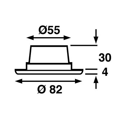 LIGHTING SURFACE 9-SMD LED, CHROME 3 LIGHTING SURFACE 9-SMD LED, CHROME - Image 3