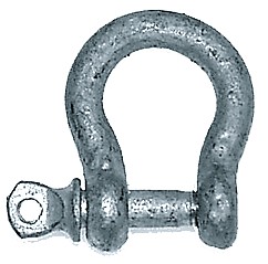 SHACKET GALVANIZED LYRA MODEL 8MM 1 SHACKET GALVANIZED LYRA MODEL 8MM