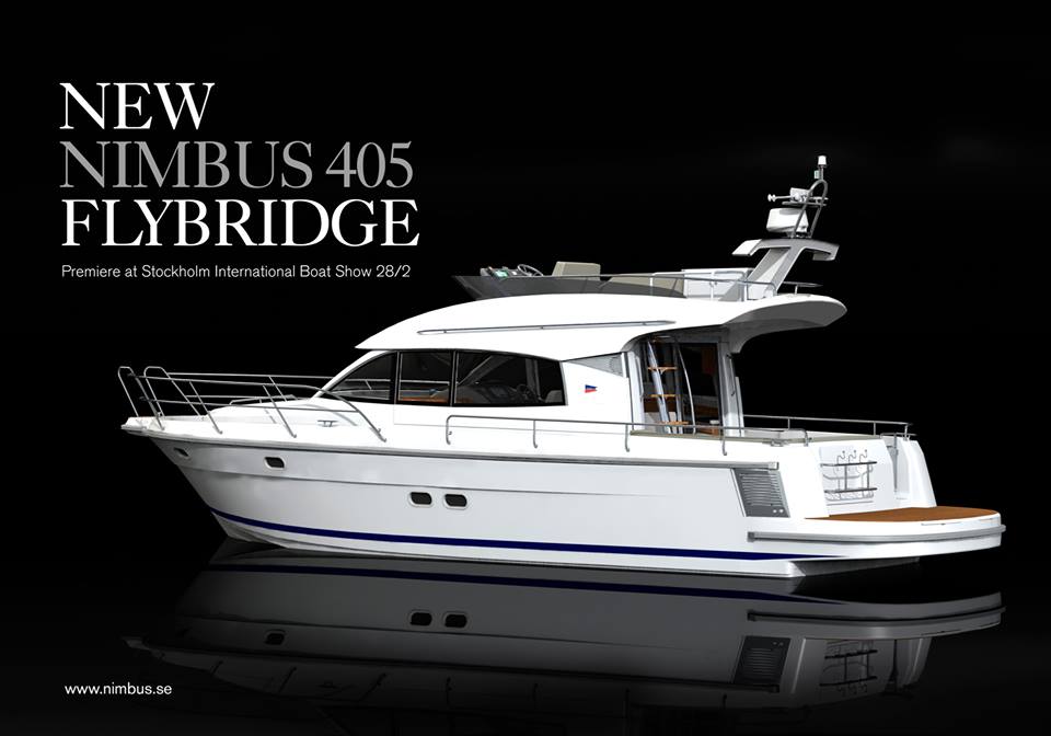 NIMBUS 405 Flybridge – 2015. gada LIELAIS JAUNUMS 1 nimbus-405-flybridge