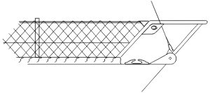 Railing net nylon 3mm white 100m