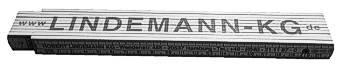 LINDEMANN folding ruler 2m 1 LINDEMANN folding ruler 2m