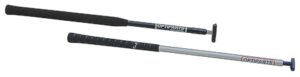 WINDESIGN tiller extension, aluminum joint without rope core, 600mm, silver