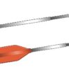 DAVIS telescopic paddle, aluminum/plastic with hook, 800-1700mm, orange 3 4330 72 1