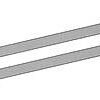 RBS GRP sail batten set for Optimist 2-piece. 3 8214 1