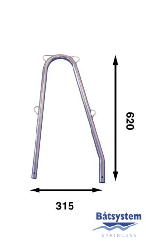WIRE RAIL GATE POST