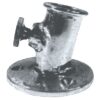 FLAG POLE HOLDER CHROME PLATED 19MM