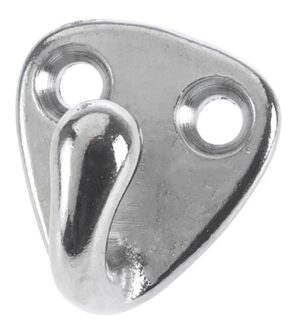 HOOK IN CHROME-PLATED BRASS