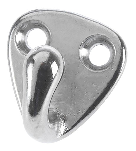 HOOK IN CHROME-PLATED BRASS 1 HOOK IN CHROME-PLATED BRASS