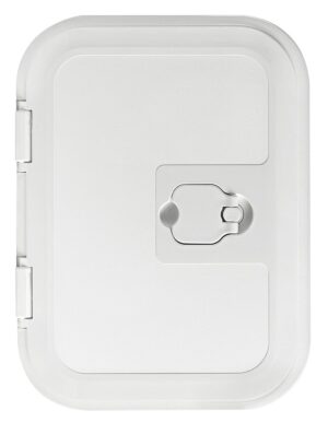 WHITE SERVICE HATCH 280x380MM
