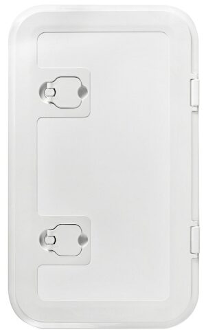 WHITE SERVICE HATCH 350x600MM