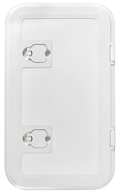 WHITE SERVICE HATCH 350x600MM, WITH LOCK 1 WHITE SERVICE HATCH 350x600MM, WITH LOCK