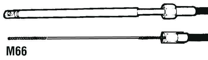 CONTROL CABLE M66 8' 1 CONTROL CABLE M66 8'