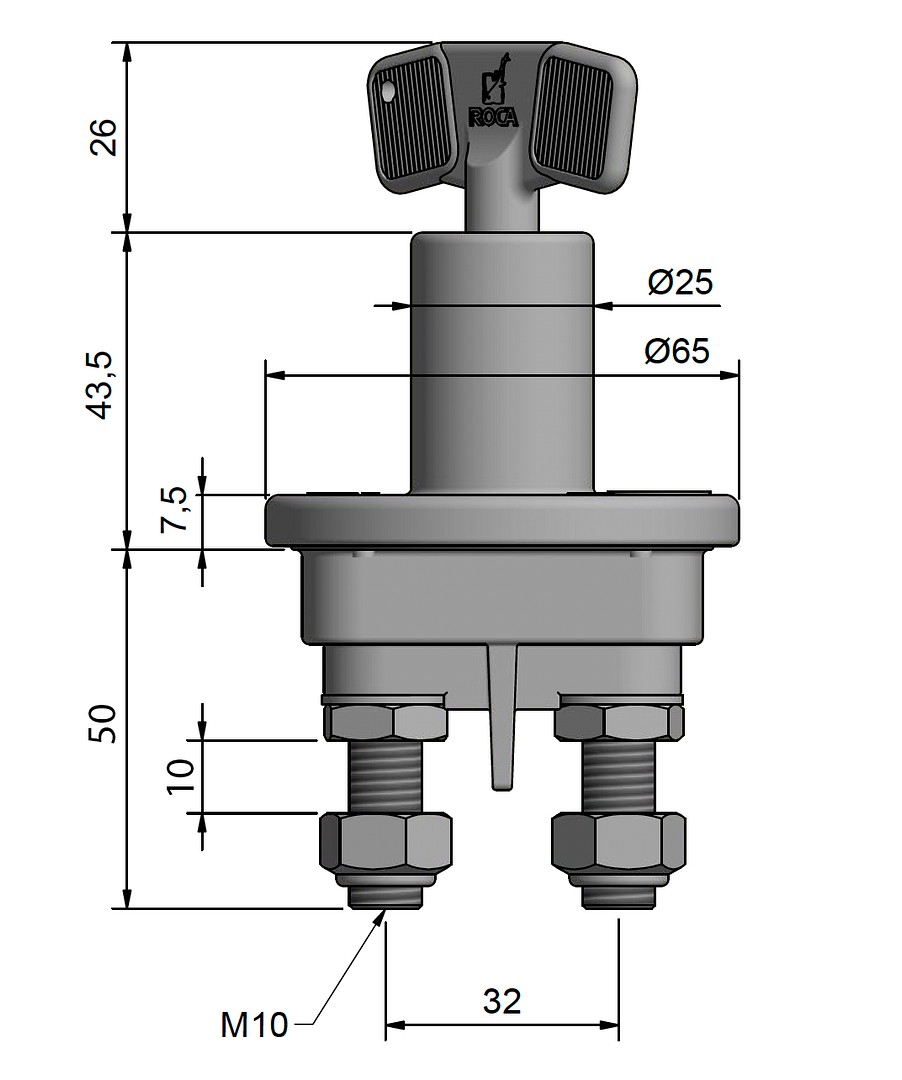 MAIN POWER SWITCH 6-24V 3 MAIN POWER SWITCH 6-24V - Image 3