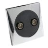 TV ANTENNA SOCKET, CHROME 3 9514003248 pistoke fullhd