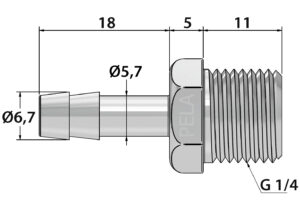HOSE CONNECTOR FOR WIPER SYSTEM 5 9514014236m fullhd jpg