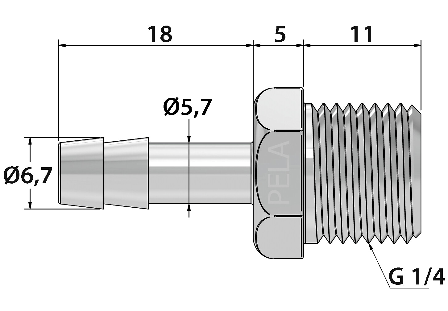 HOSE CONNECTOR FOR WIPER SYSTEM 3 HOSE CONNECTOR FOR WIPER SYSTEM - Image 3